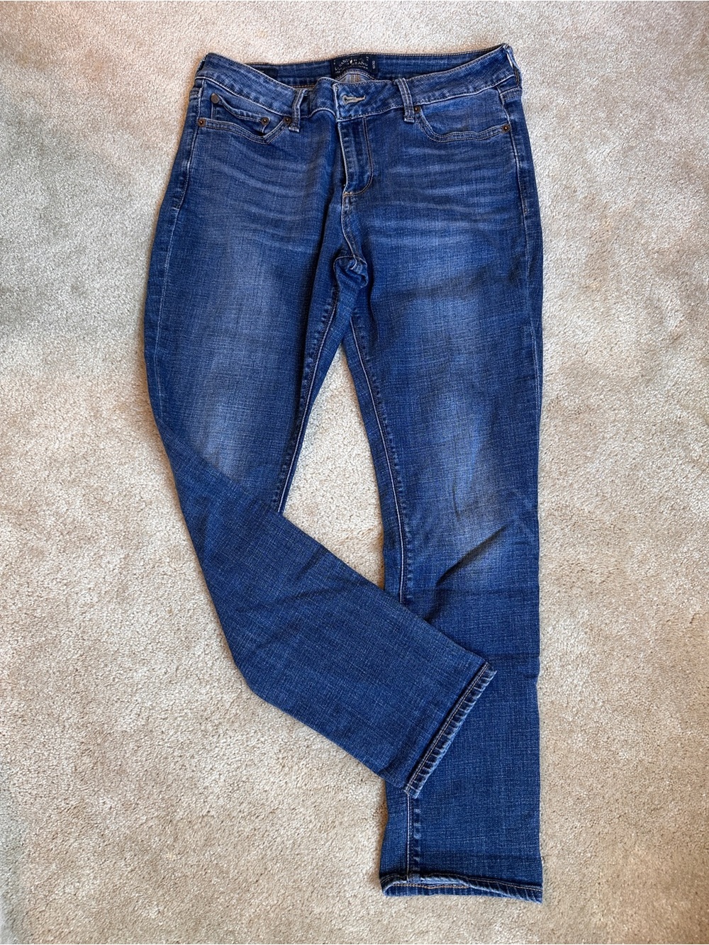 Lucky Brand Lolita Skinny Women's Dark Blue Slim Fit Jeans